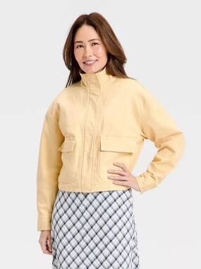 NWT Universal Thread Cream Puffer Jacket XL Cozy Winter Layer